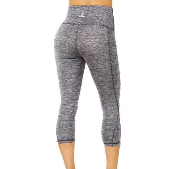 NWT Gray Capri Leggings | XL - Picture 2 of 5